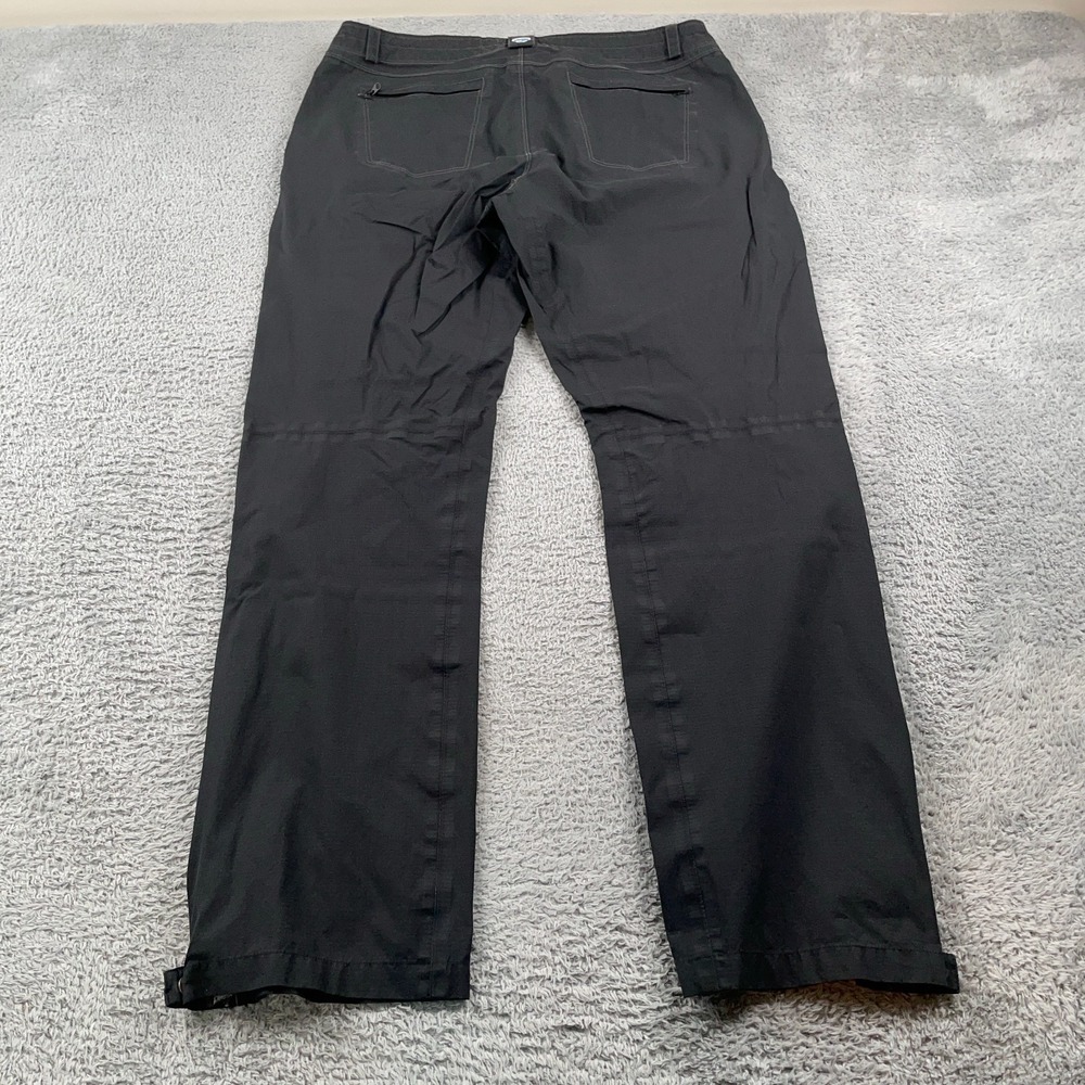 Kuhl Pants Womens 14 Black Jetsream Rain Windbreaker Hiking Camping Outdoor - Picture 3 of 12